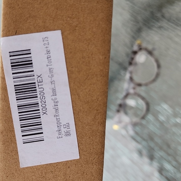 EyeKeeper Fashion Readers Grey Tortoise +2.75 NWT X002S0UTEX - Picture 4 of 4